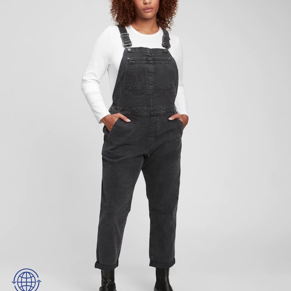 Gap Denim Jumpsuit in Black